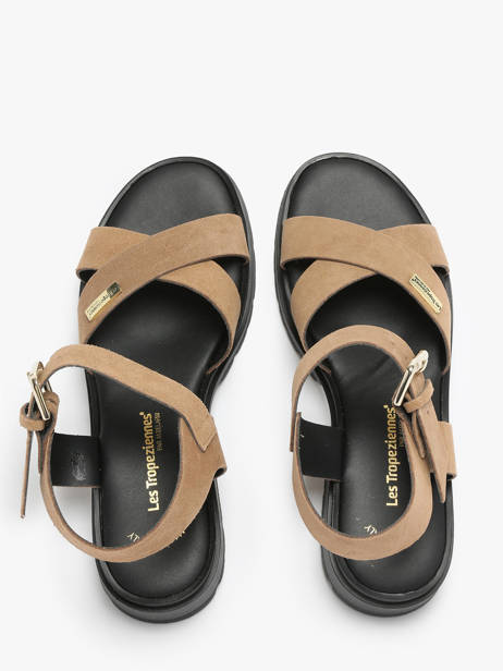 Sandalen Uit Leder Les tropeziennes Beige women TIHASUED ander zicht 4